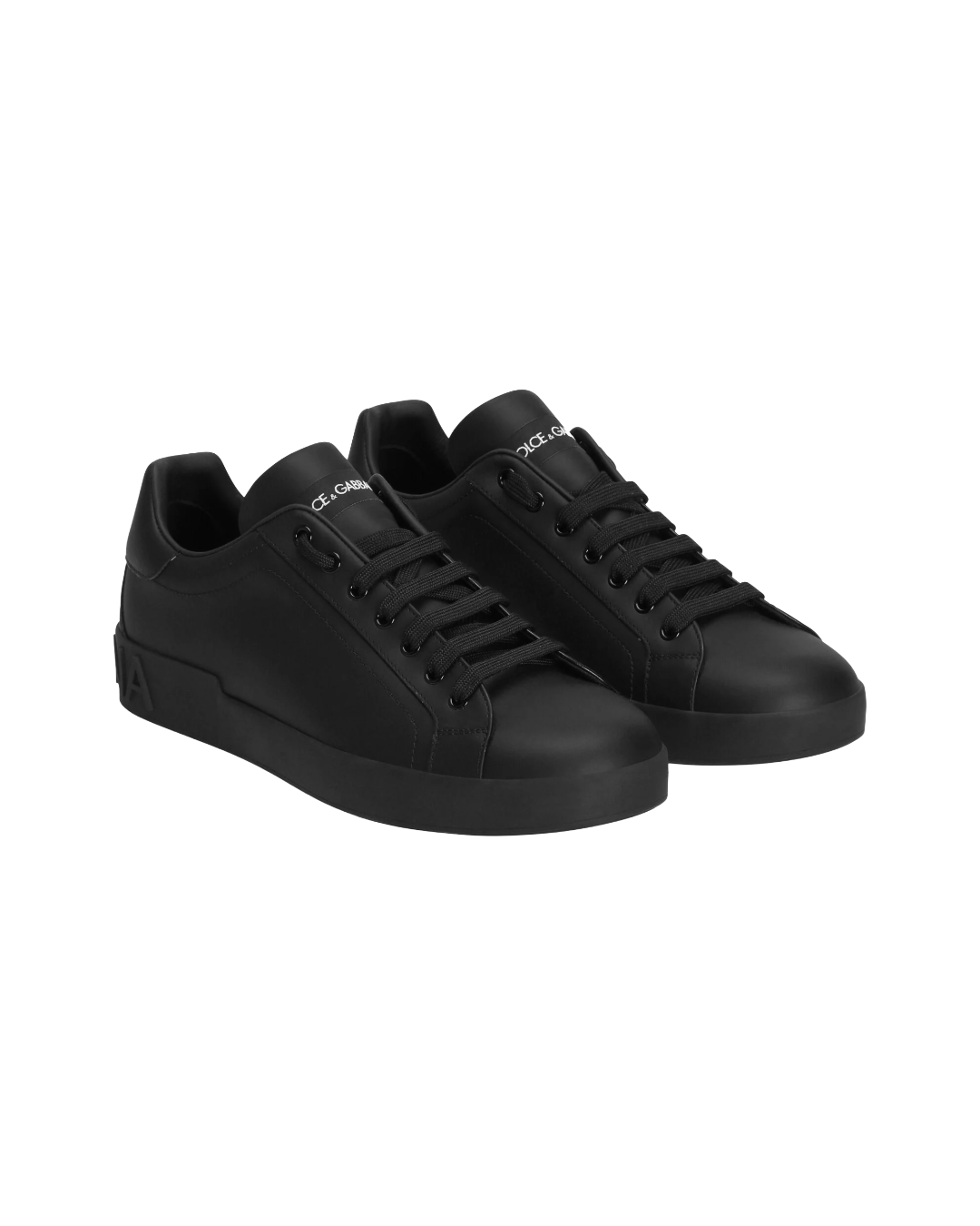 CALFSKIN PORTOFINO SNEAKER BLACK