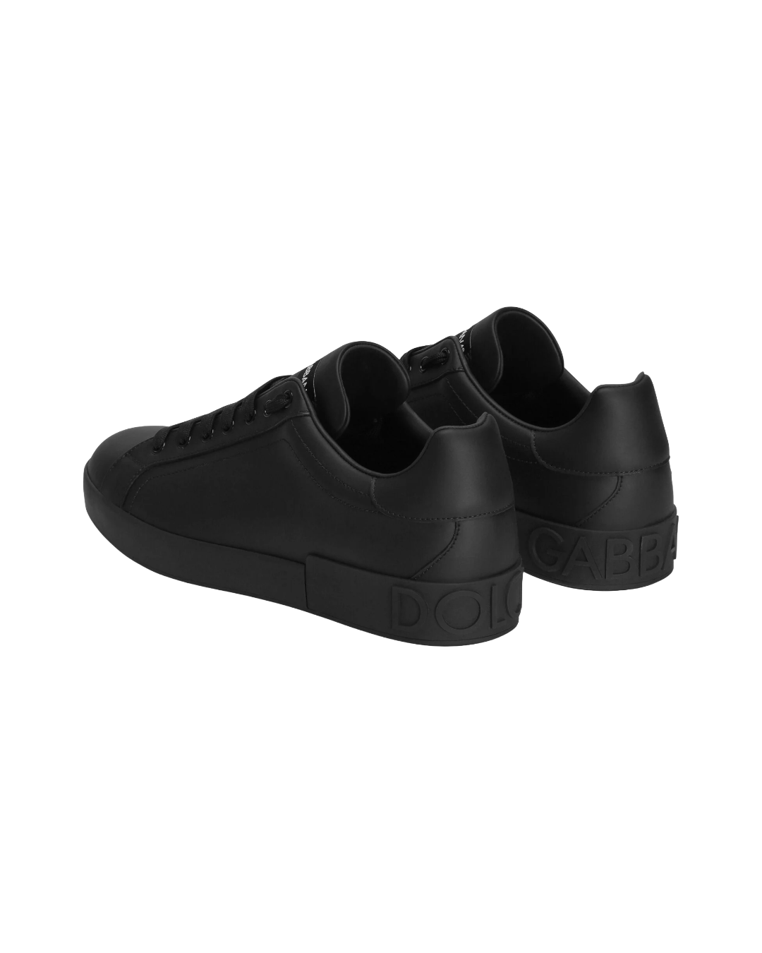 CALFSKIN PORTOFINO SNEAKER BLACK