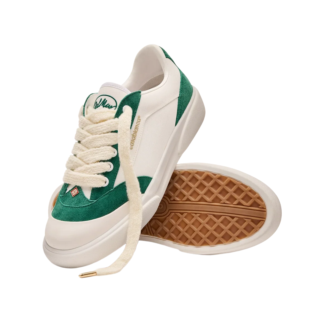 CASABLANCA DEL MAR SNEAKER WHITE & GREEN
