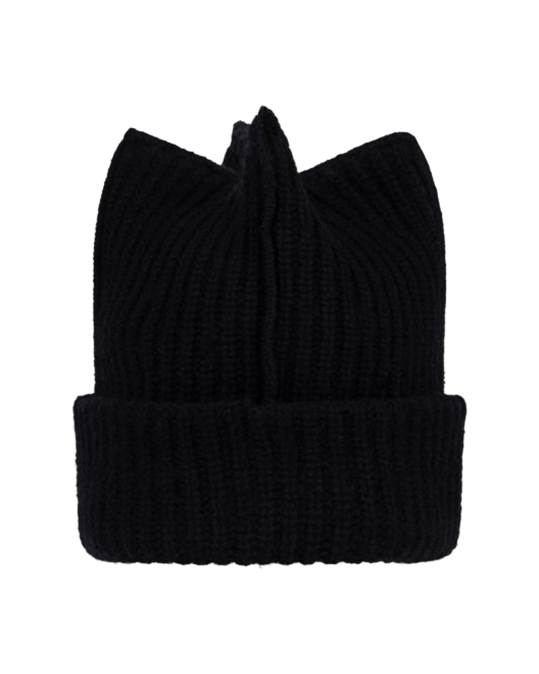 BOX BEANIE IN BLACK