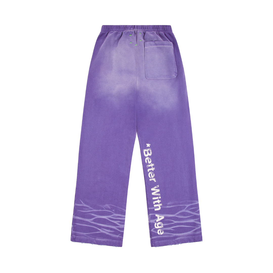 PURPLE PSYCHO SWEATPANTS
