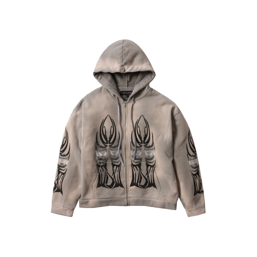 WINGED ZIP UP