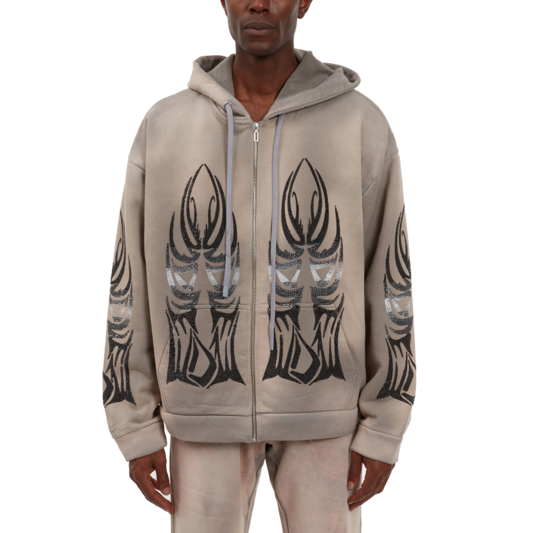 WINGED ZIP UP