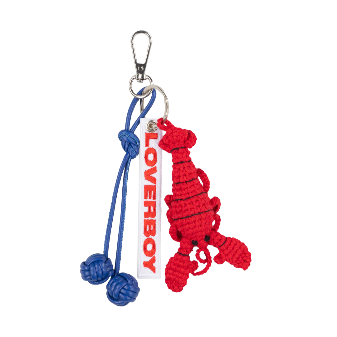 KNITTED BAG CHARM