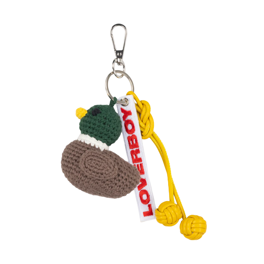 KNITTED BAG CHARM