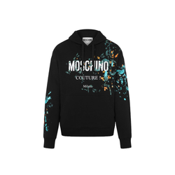 MOSCHINO PAINTED EFFECT HOODIE