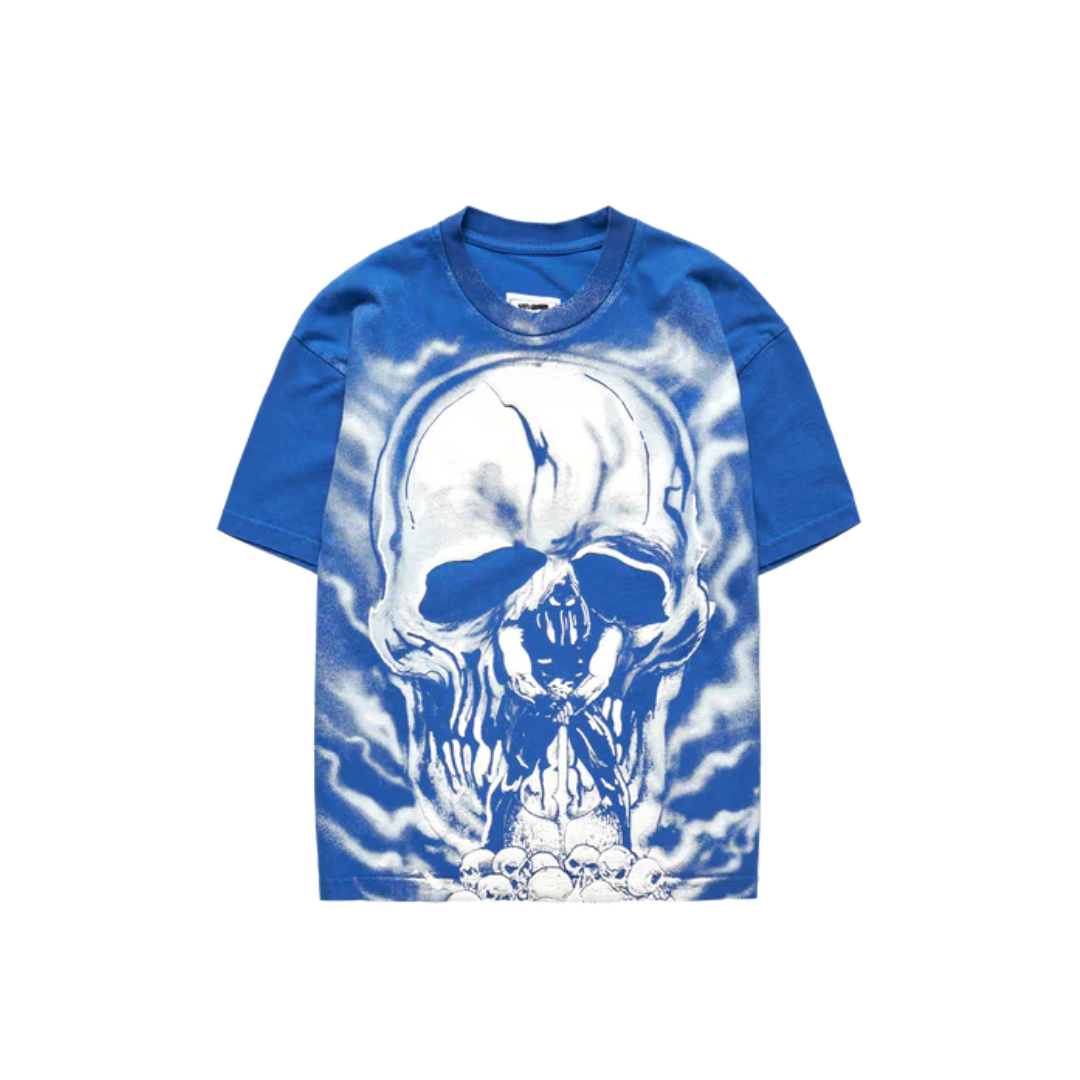 SKULL EXECUTIONER T-SHIRT BLUE