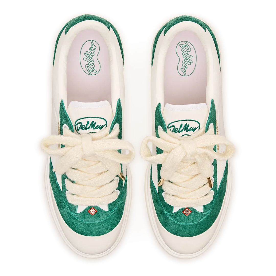 CASABLANCA DEL MAR SNEAKER WHITE & GREEN