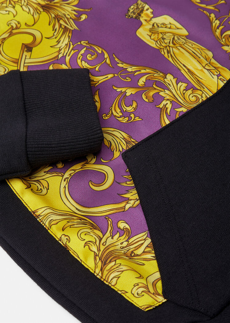 VERSACE BAROCCO GODDESS KIDS HOODIE