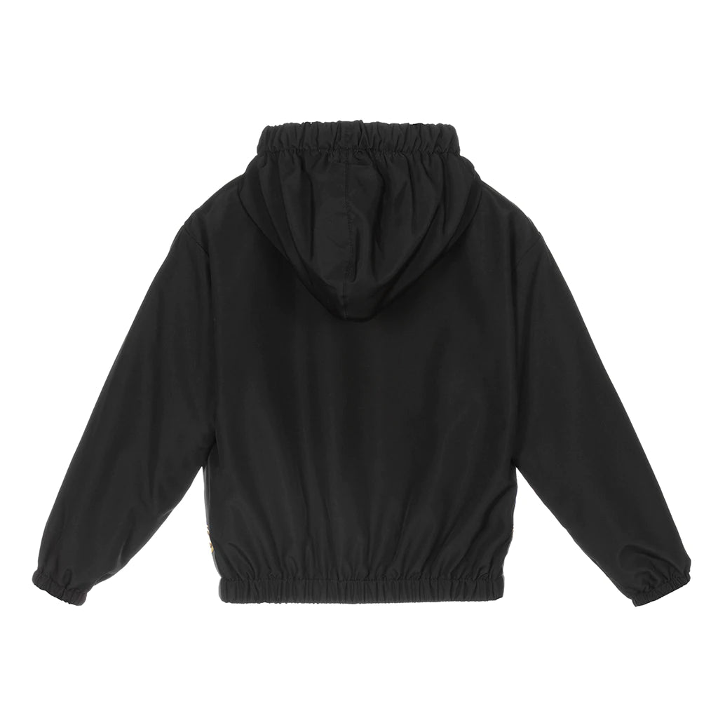 KIDS VERSACE BLACK ZIP UP HOODIE
