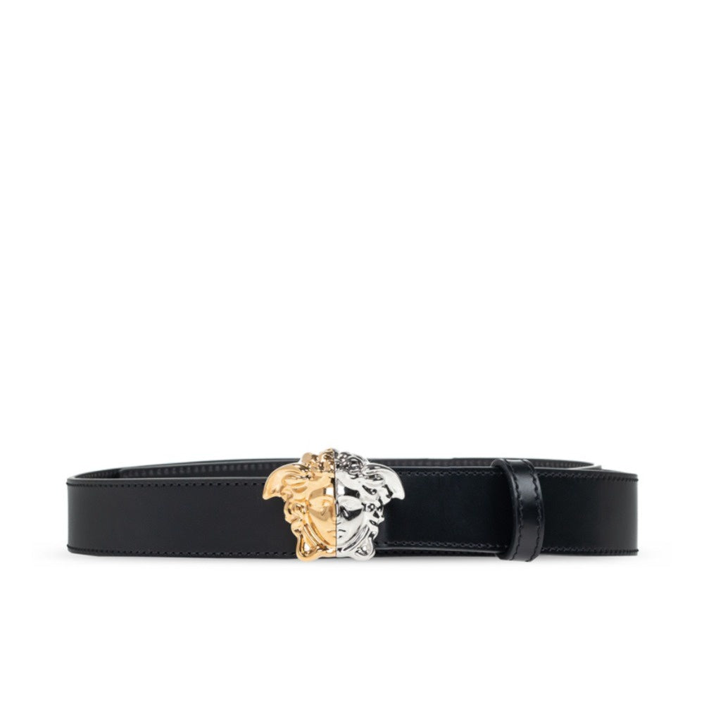 VERSACE MEDUSA BELT GOLD-SILVER