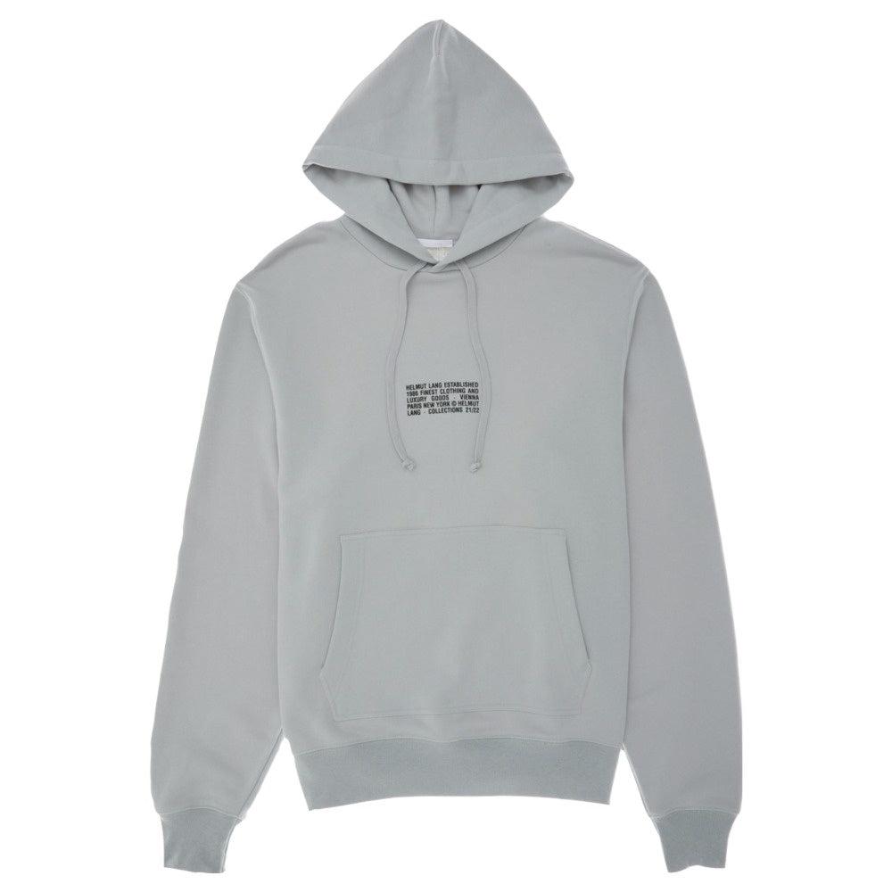 HELMUT LANG DISTORT HOODIE ICEBERG-BLACK