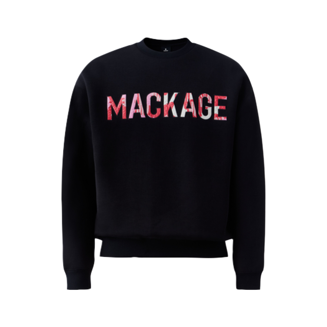 【Mackage】MAX-VT Sweatshirt Black MACKAGE Black Max-Vt Sweatshirt Mackage