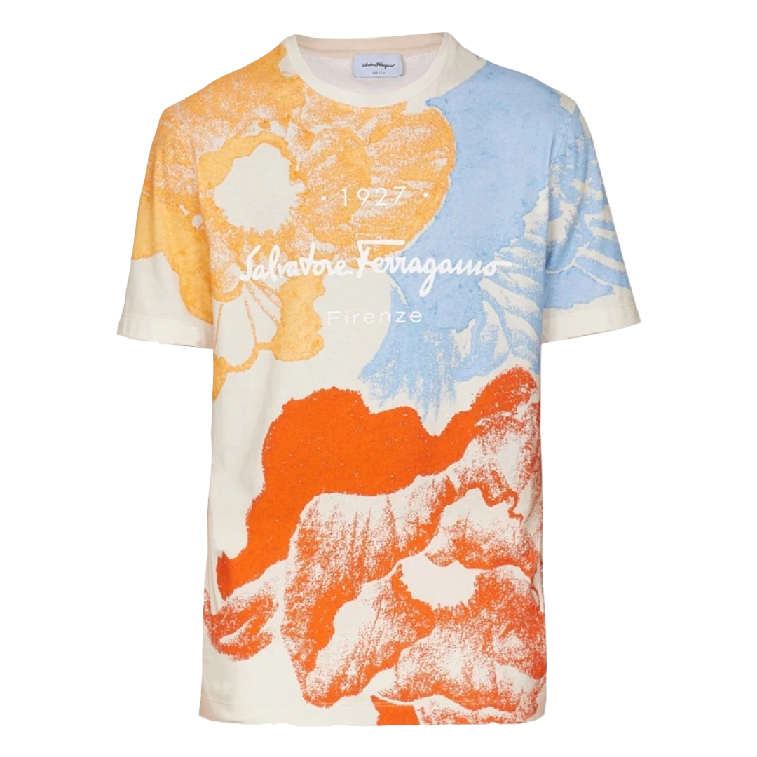 SALVATORE FERRAGAMO 1927 SIGNATURE T-SHIRT