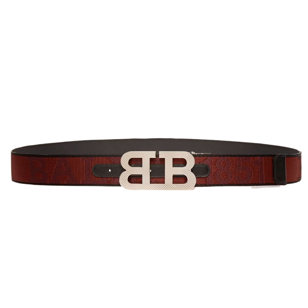 Bally red belt best sale