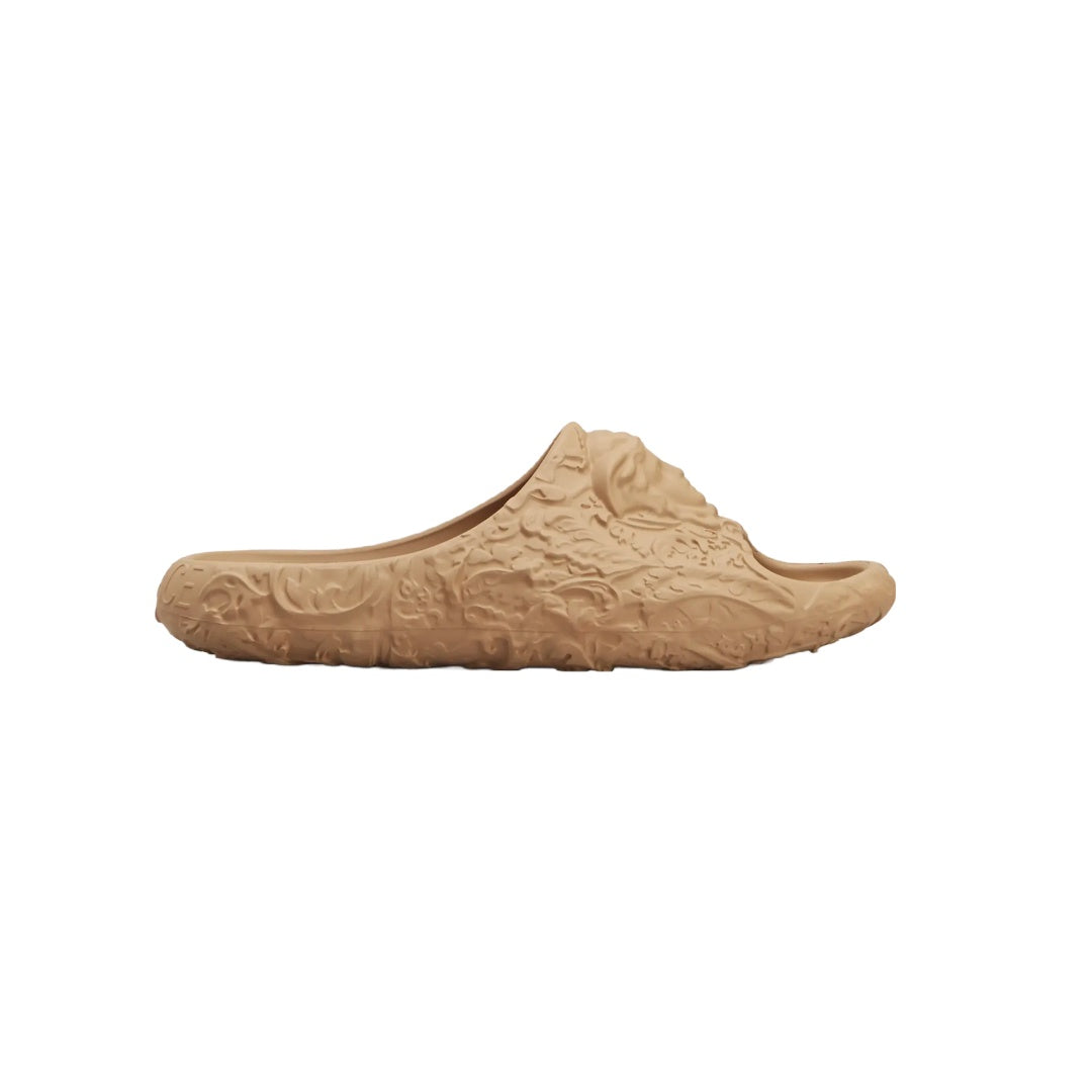 VERSACE MEDUSA DIMENSION SLIDERS HONEY