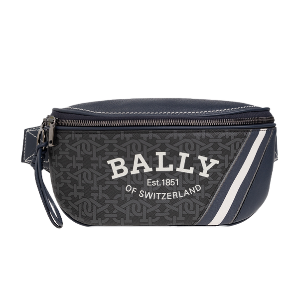 BALLY MATEY B-CHAIN BELT BAG BLACK-BROWN – Enzo Clothing Store