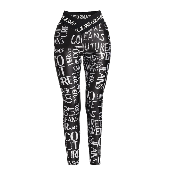 Memo bijstand Soedan VERSACE JEANS COUTURE LOGO ALL OVER LEGGINGS – Enzo Clothing Store