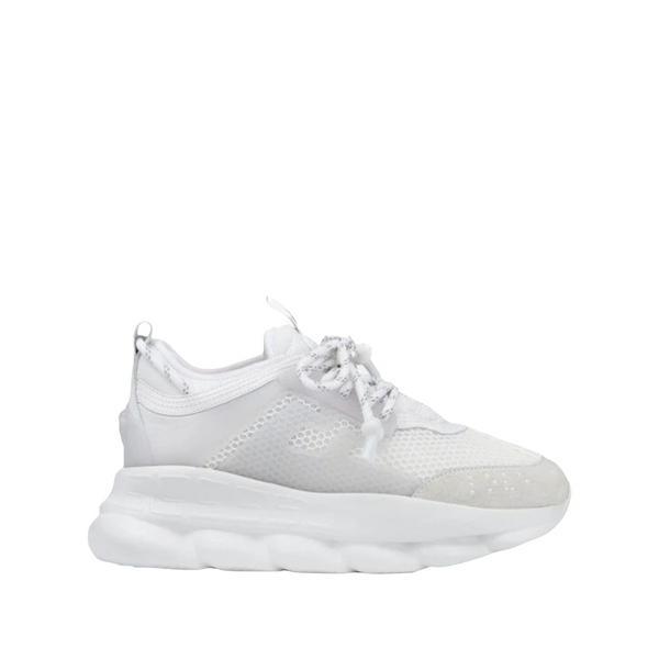 VERSACE CHAIN REACTION SNEAKERS-WHITE – Enzo Clothing Store