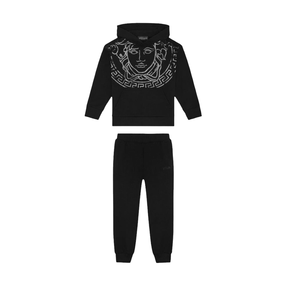 VERSACE KIDS MEDUSA BLACK LOGO SET
