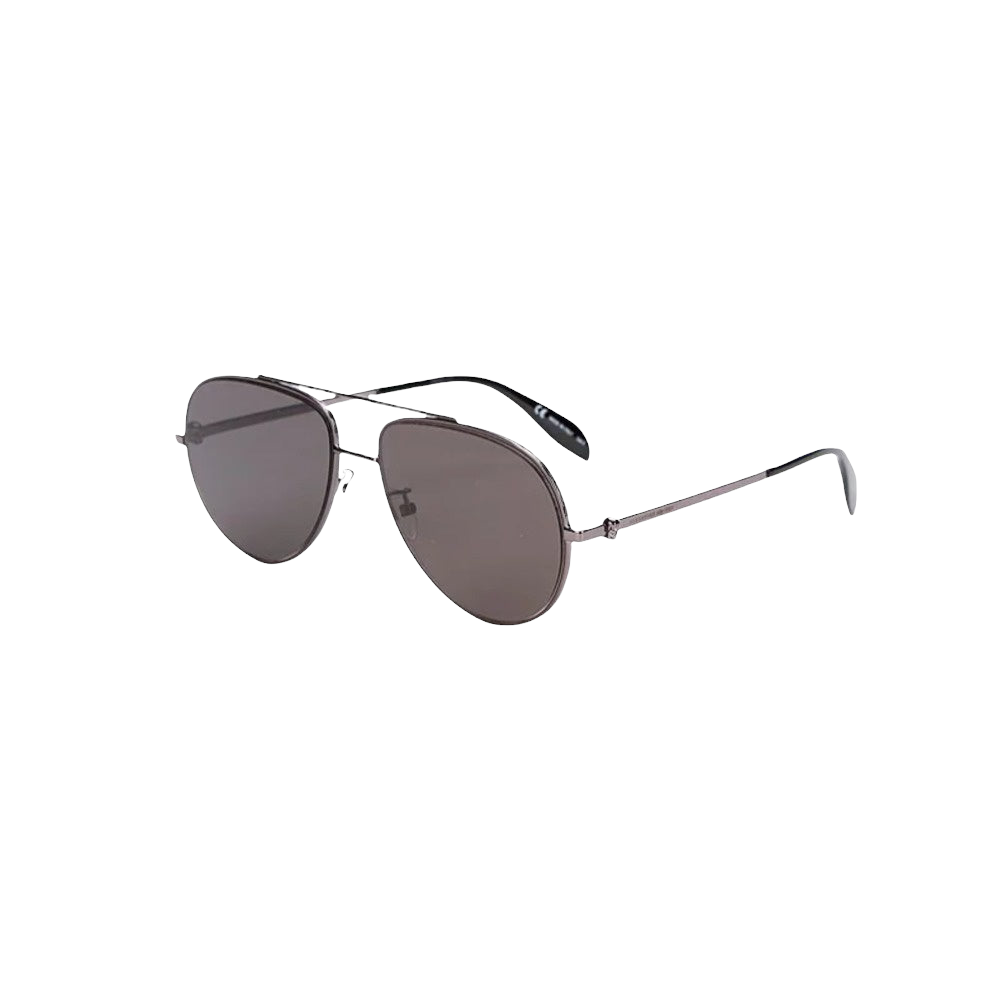 ALEXANDER MCQUEEN AVIATOR BLACK SUNGLASSES