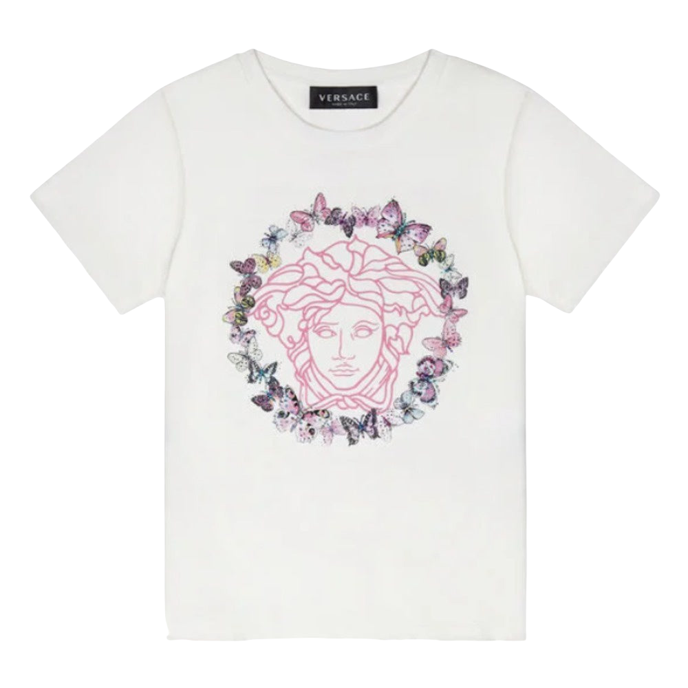 Versace Butterfly cheapest Medusa logo T-shirt