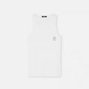 MEDUSA LOGO COTTON TANK-TOP UNDERSHIRT