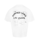 LIFE GAURD SCRIPT BOXY T-SHIRT