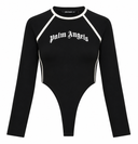 CURVED LOGO FITTED BODY L/S