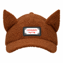 TEDDY EARS CAP IN BROWN