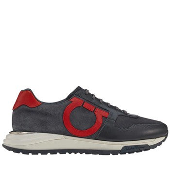 SALVATORE FERRAGAMO RAINBOW GANCINI SNEAKER