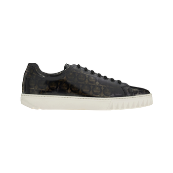 SALVATORE FERRAGAMO GANCINI MONOGRAM CUBE SNEAKER