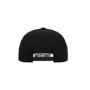 MOSCHINO HOLOGRAPHIC LOGO CANVAS HAT BLACK