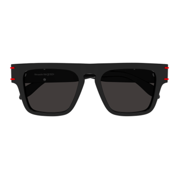 ALEXANDER MCQUEEN MENS SUNGLASSES BLACK/RED AM0397S