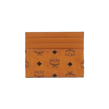 MCM MONEY CLIP CARD CASE IN VISETOS