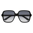 GUCCI WOMENS SUNGLESS BLACK/GOLD GG1189S