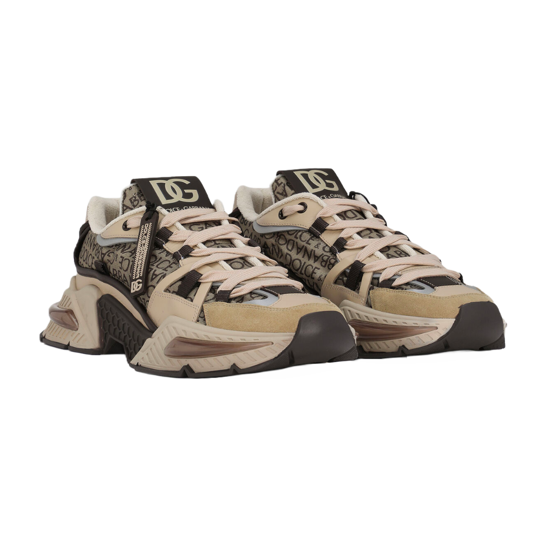 DOLCE & GABBANA AIR MASTER SNEARKER BROWN/BEIGE