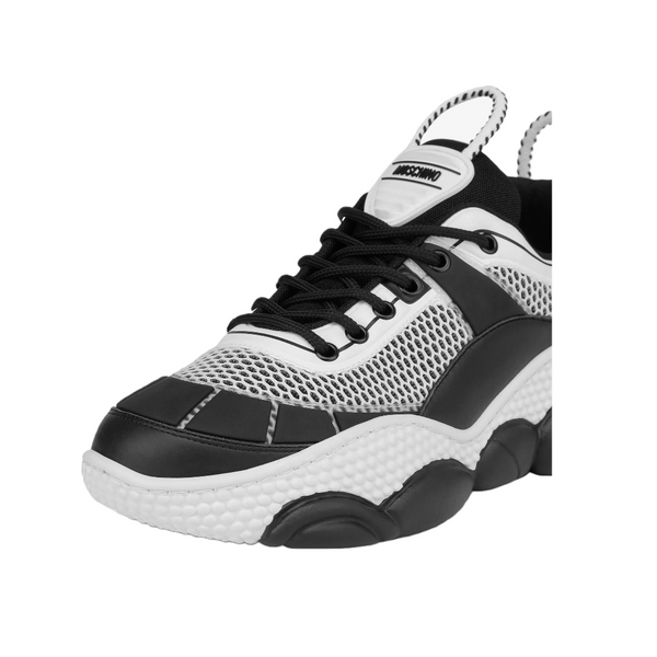 Chain Reaction Trainers Black and White – Shop