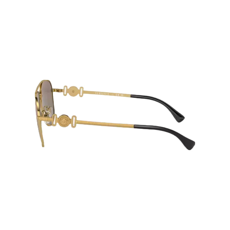 VERSACE KIDS MEDUSA KIDS AVIATOR SUNGLASSES GOLD