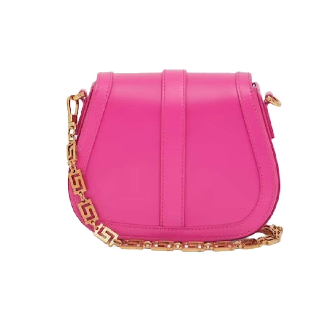 VERSACE GRECA GODDESS SMALL SHOULDER BAG PINK