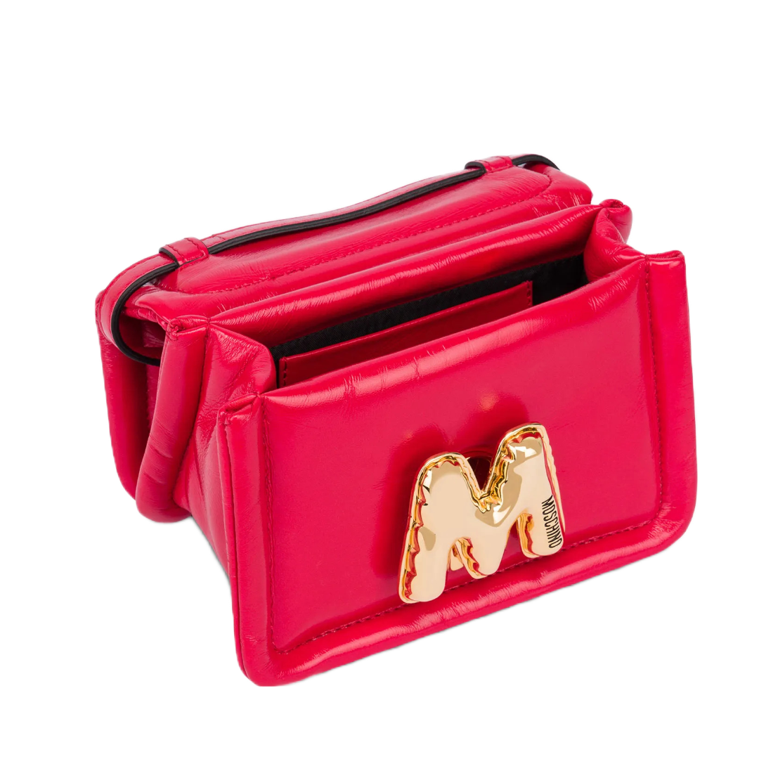 MOSCHINO M BALLOON SHOULDER BAG