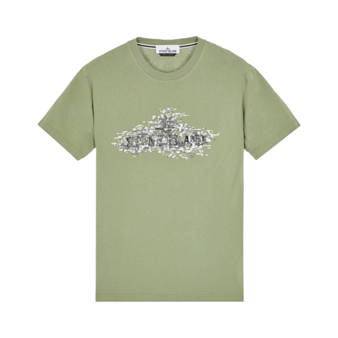 STONE ISLAND 65484 'STITCHES FOUR' PRINT TSHIRT