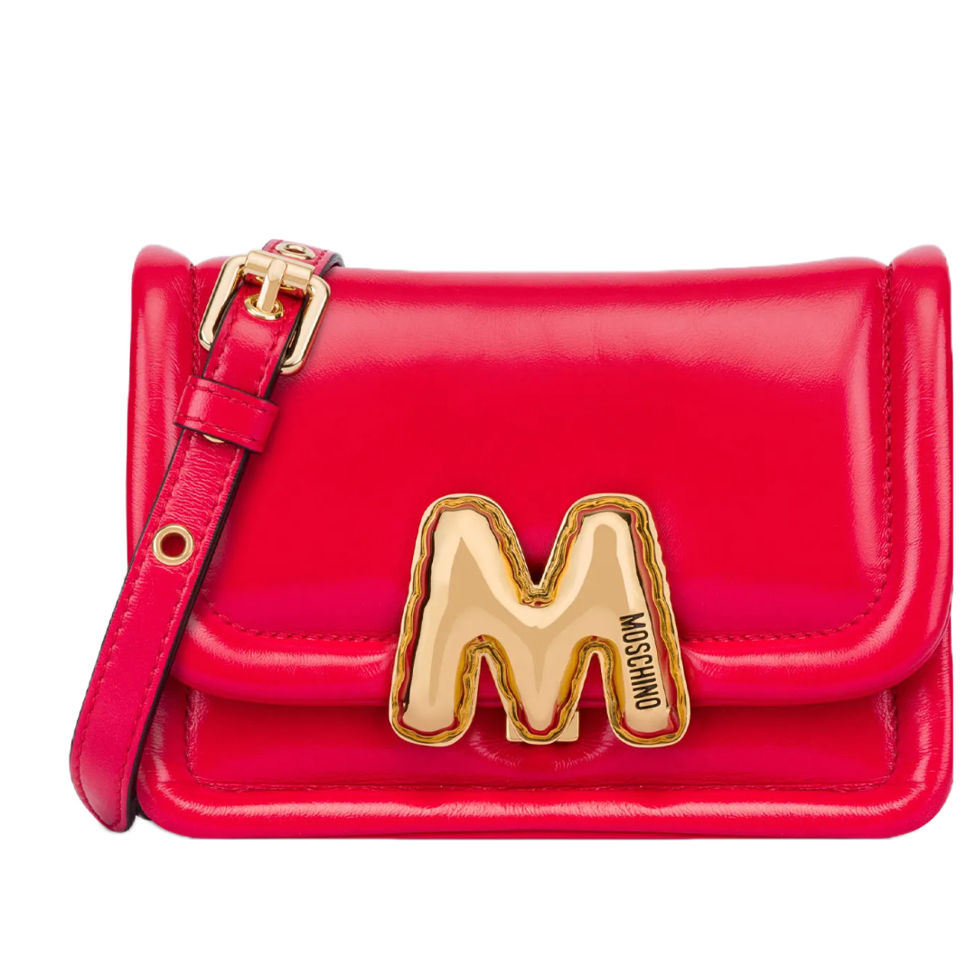 MOSCHINO M BALLOON SHOULDER BAG