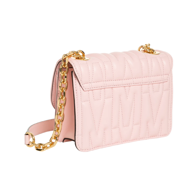 MOSCHINO M QUILTED CROSSBODY BAG