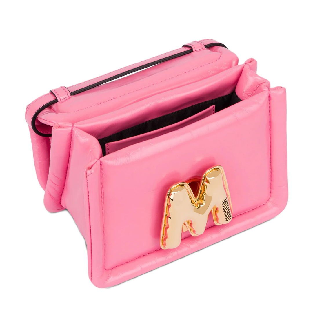 MOSCHINO M BALLOON SHOULDER BAG