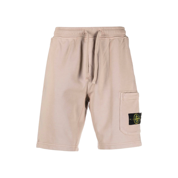 STONE ISLAND MENS 64651 TAN SHORTS