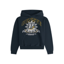 RHUDE GENEVE CATAMARAN HOODIE VTG BLACK