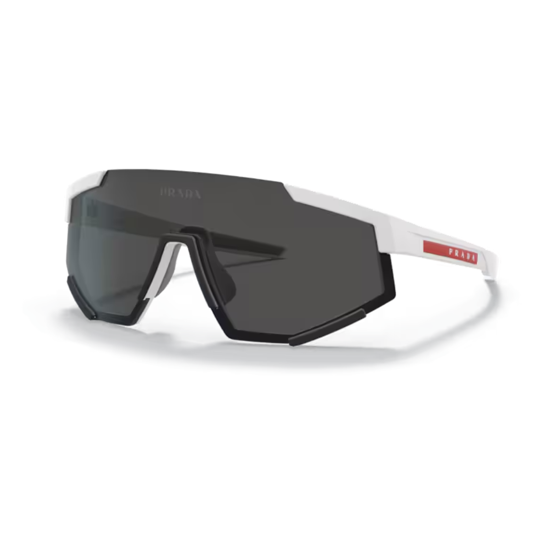 PRADA LINEA ROSSA IMPAVID WHITE/BLACK SUNGLASSES