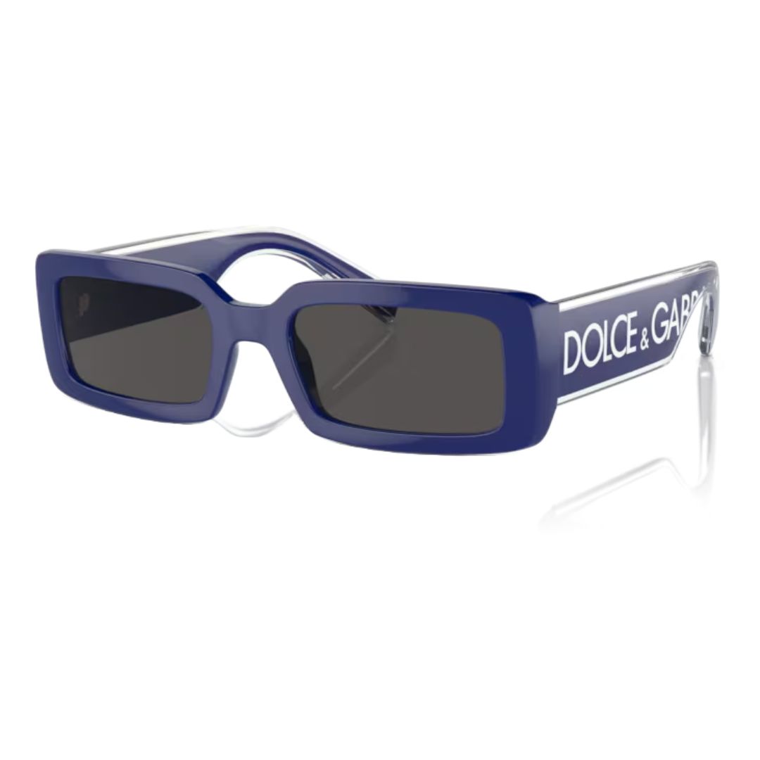 DOLCE & GABBANA DG ELASTIC SUNGLASSES BLUE