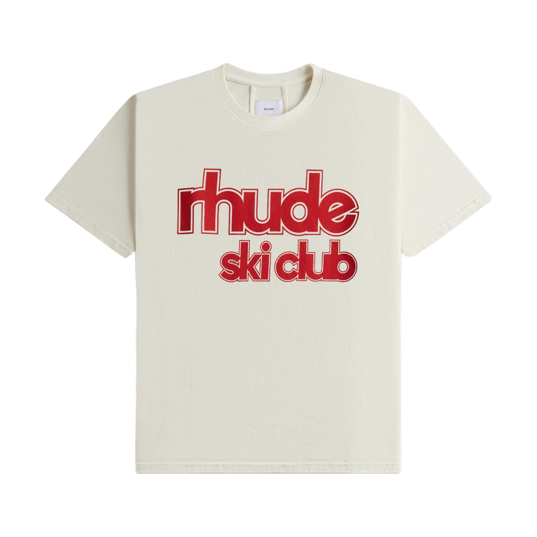 SKI CLUB TEE VTG WHITE